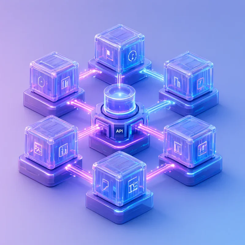 استارت‌کیت میکروسرویس (Laravel + React)