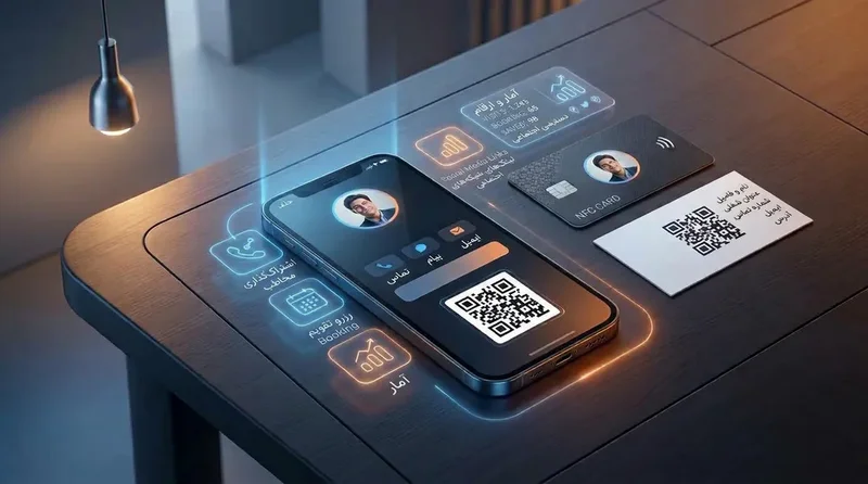 کارت ویزیت دیجیتال چیست؟ راهنمای کامل ۱۴۰۵